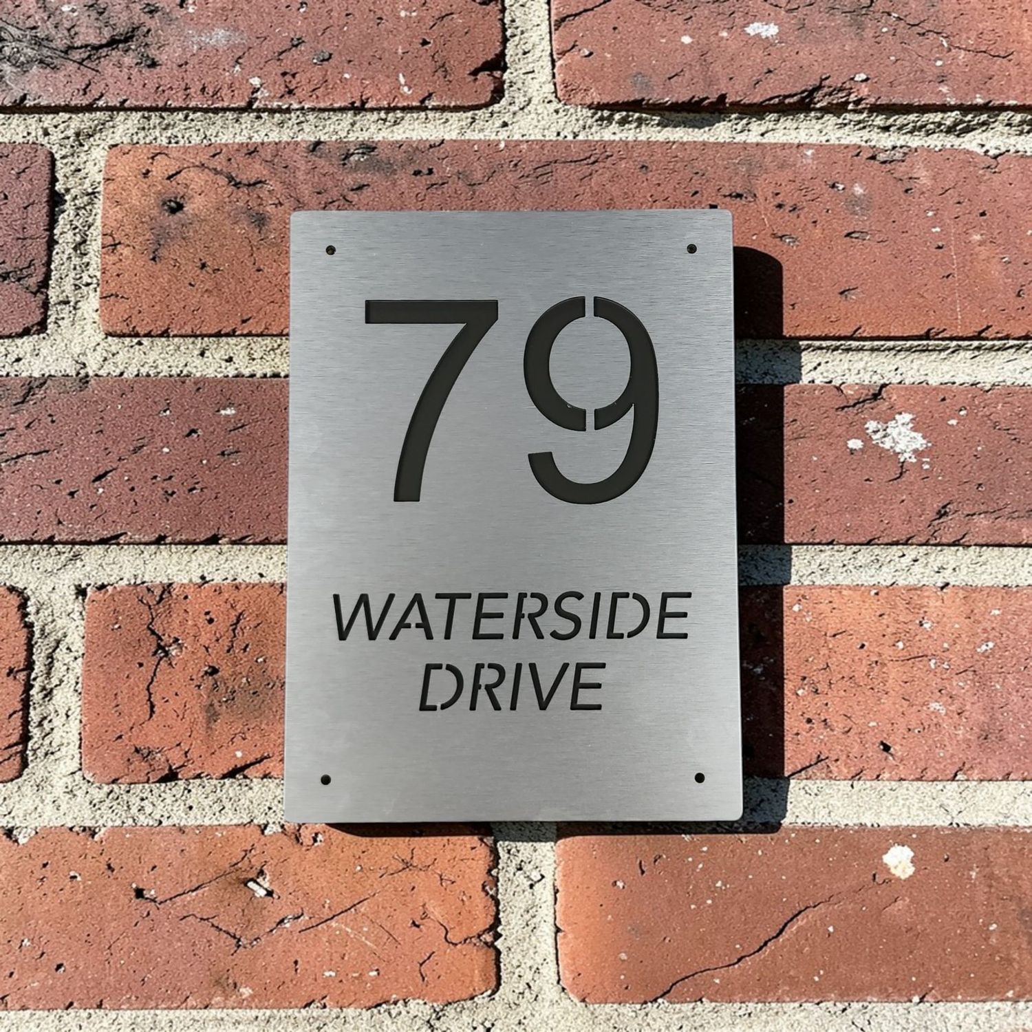 House Number Plauqe House Number Plauqe