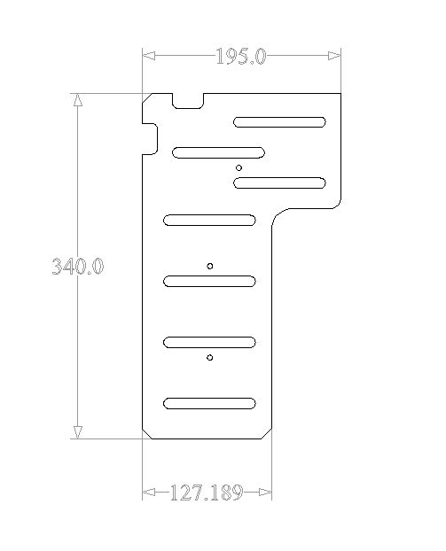 Rudsta Tall Half L Shelf