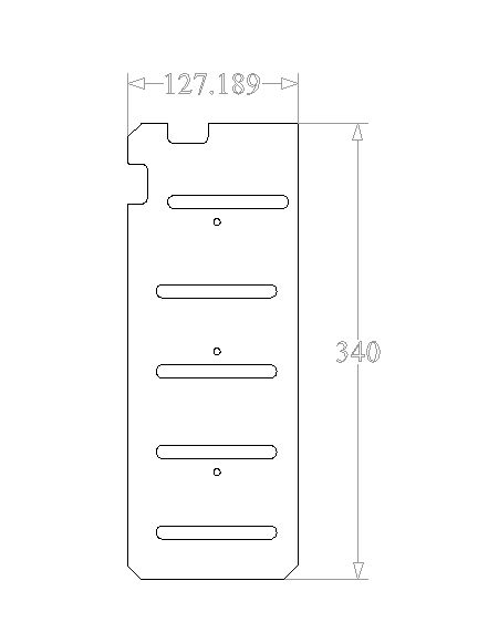 Rudsta Tall side shelf