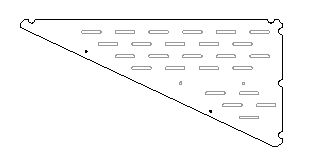 Fabrikor Wide Diagonal Shelf