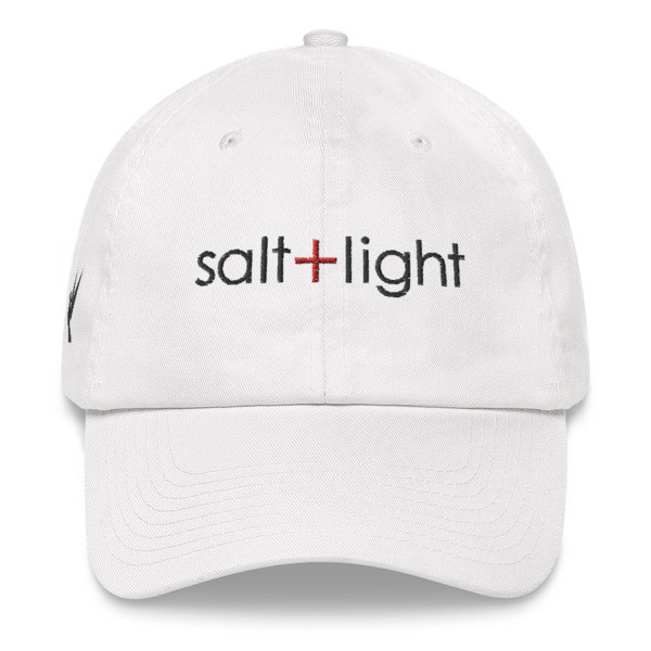 “Salt + Light” Baseball Fashion Hat (Christian Apparel)