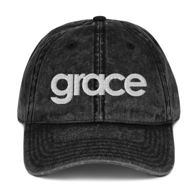 "Grace" Vintage Cotton Twill Cap