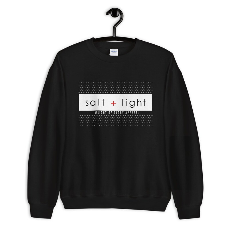 (Salt + Light) Unisex Sweatshirt (Christian Apparel)