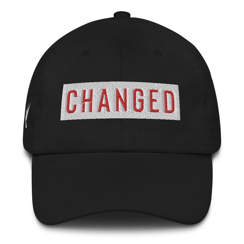 &quot;Changed&quot; Baseball Fashion Hat (Christian Apparel)