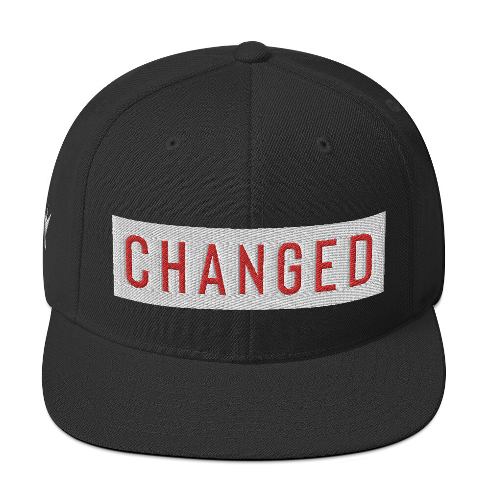 "Changed" Snapback Hat (Christian Apparel)