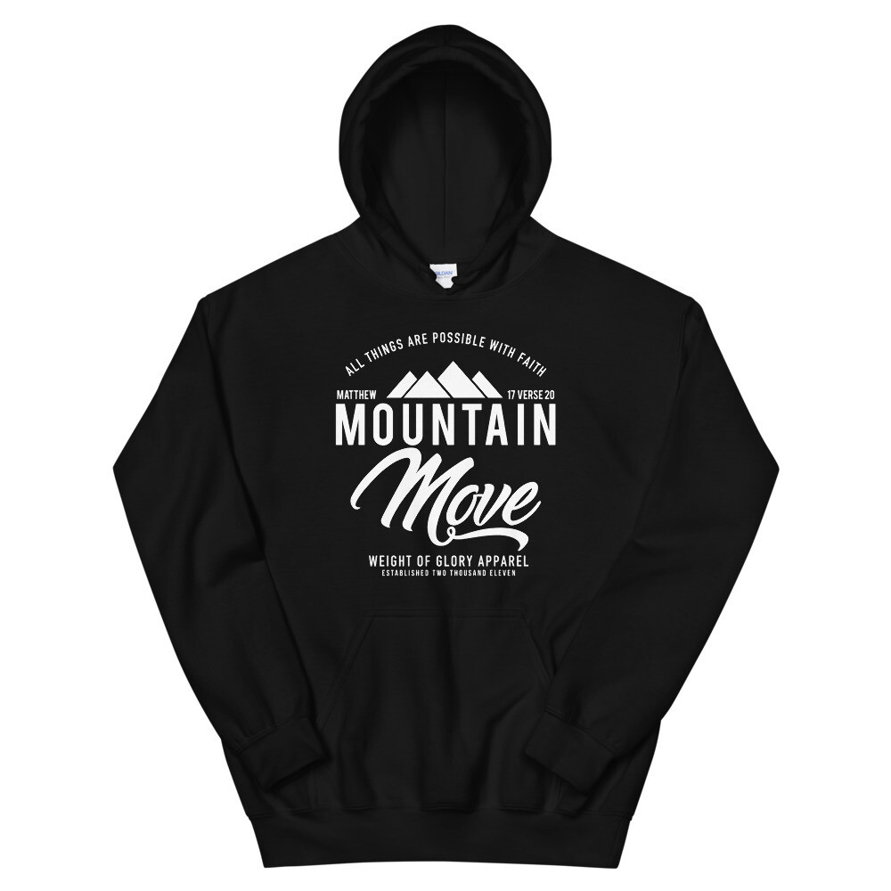 “Mountain Move” (Unisex) Christian Hoodie