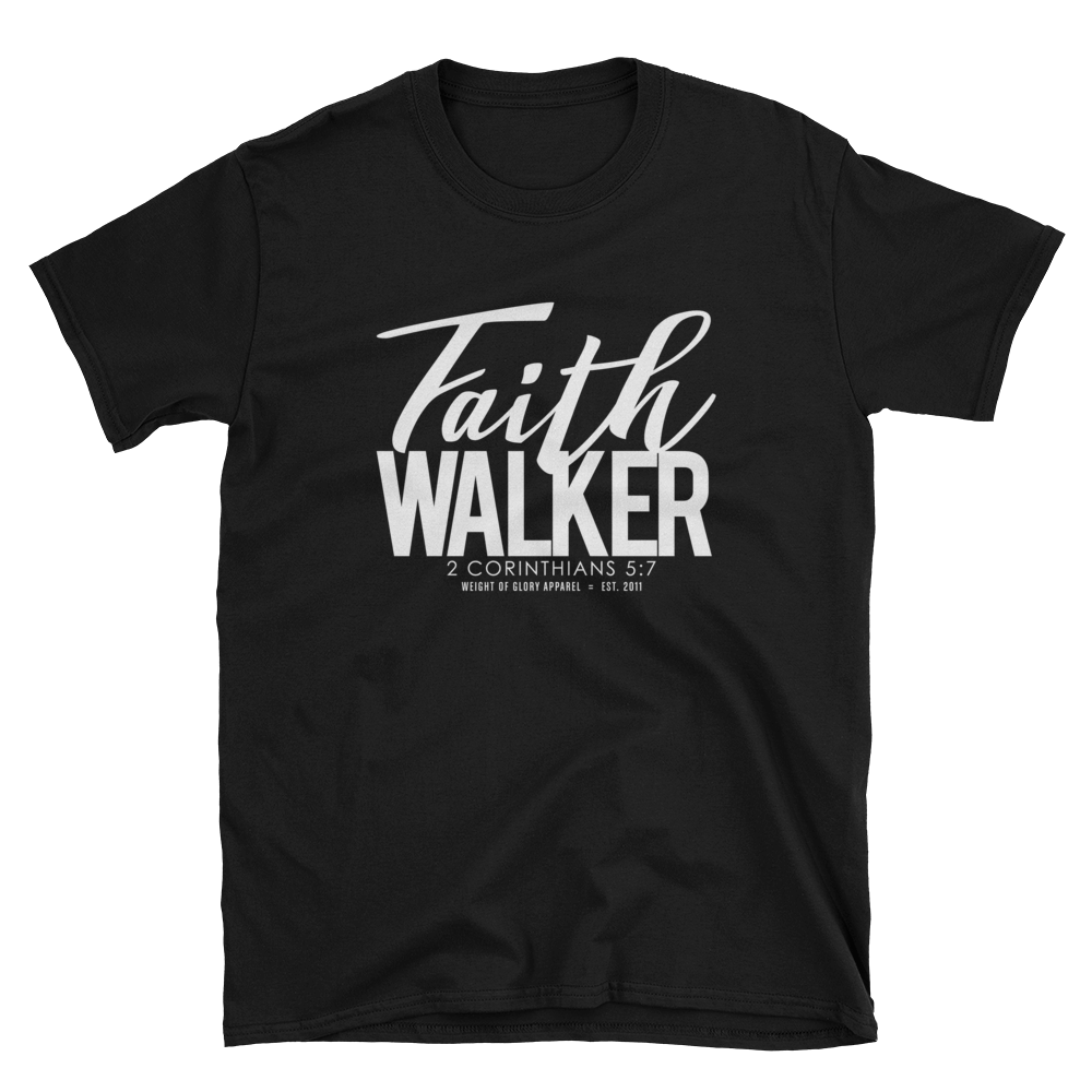 Faith Walker Basic Unisex T-Shirt - White Print