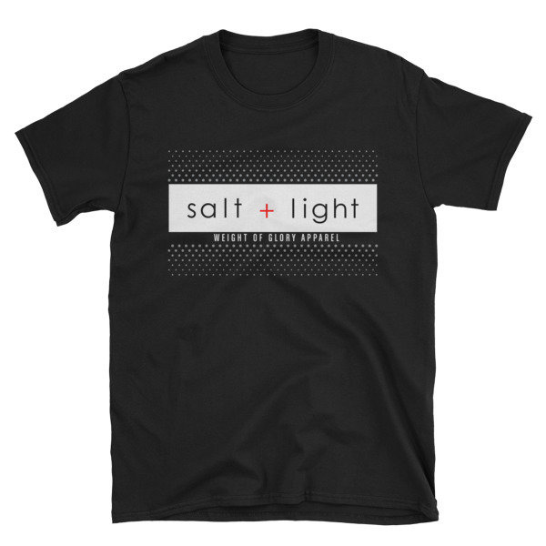 (Salt + Light) Short-Sleeve Basic Unisex T-Shirt