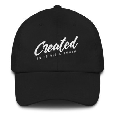 "Created" Unisex Baseball Cap (Christian Apparel)