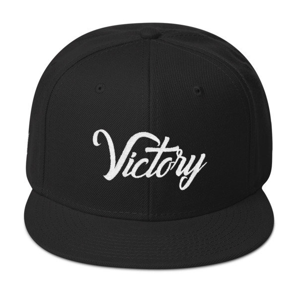 "Victory" Script Style - Snapback Hat