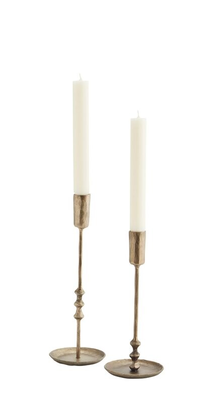BALI - Bougeoirs - Lot de 2 (Uniquement disponible à la location)