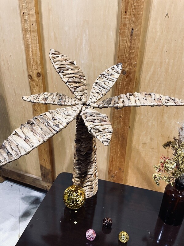 Palm - Palmier en rotin naturel