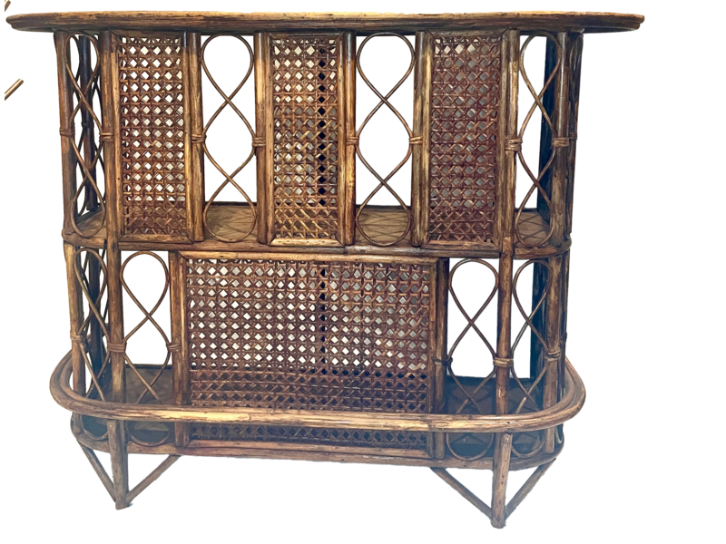 JOEP - Bar en rotin vintage