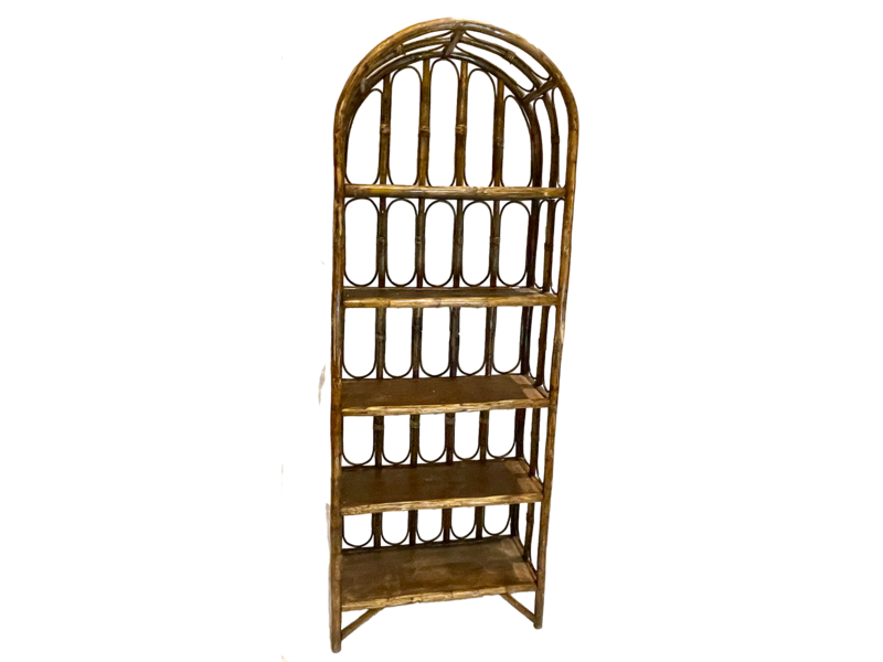 TALAIA- Etagere vintage en rotin