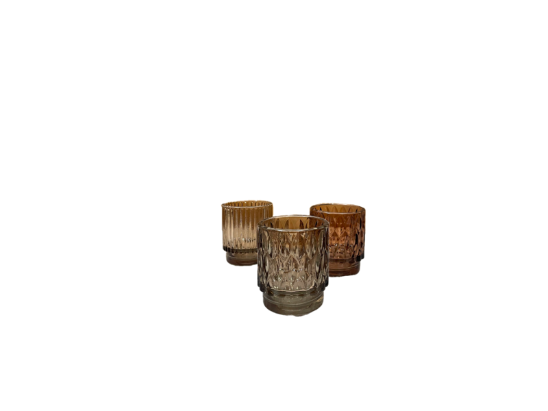 IRBI - Photophore verre teinté