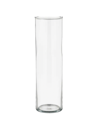 CYLIA 1 - vase cylindrique 28 cm x 8 cm