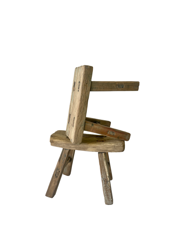VACI - Petits tabourets de vacher (lot de 2)