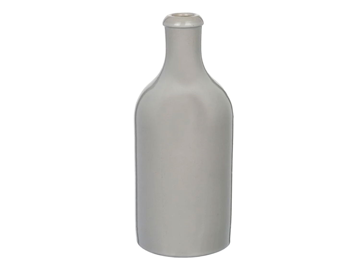 VARANA  bouteille blanche  en grès - (Uniquement disponible à la location)