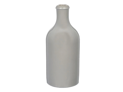 VARANA bouteille blanche en grès - (Uniquement disponible à la location)