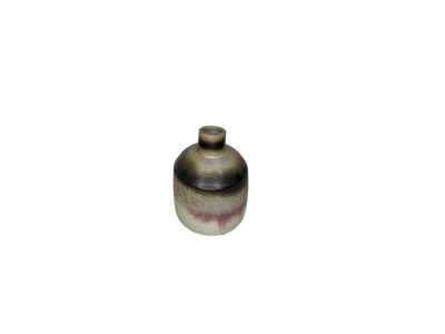 VIVANTO -  Vases en céramique rose et taupe - (Uniquement à la location)