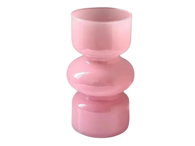 EDI - Vase en verre courbé