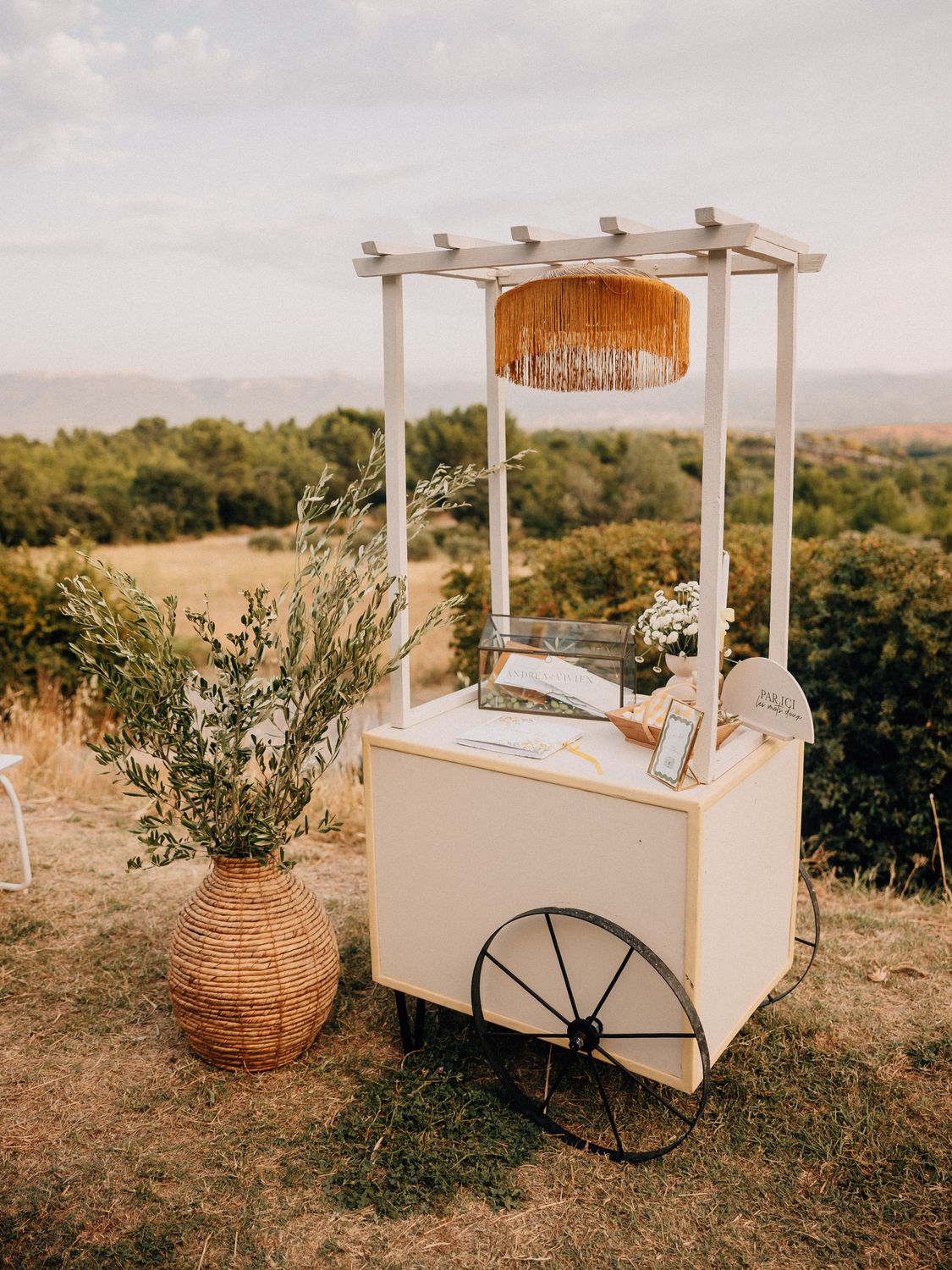 CARETTA - Charette/ chariot en bois