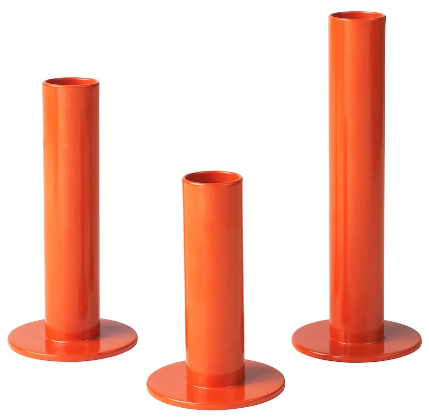 CASIMIR - Lot de 3 bougeoirs