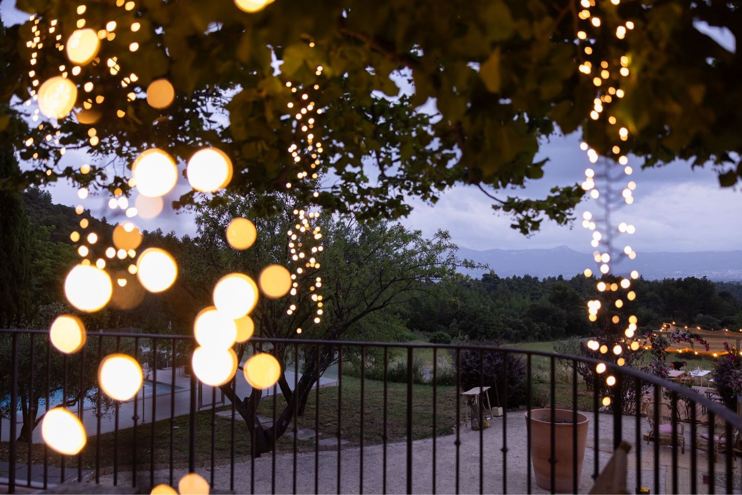 Cascades de lumières