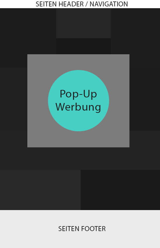 Pop-Up Werbung (Mehrfach Auswahl möglich)