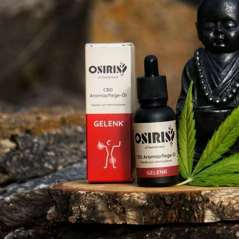 CBD AROMA- & MASSAGEPFLEGE - OSIRIS GELENKWOHL