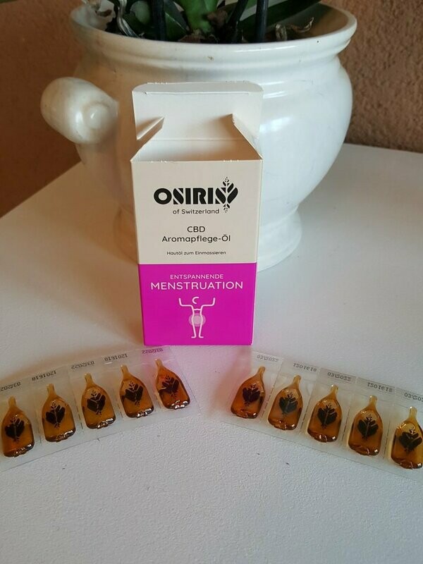 CBD AROMAPFLEGE - ÖL "MENSTRUATION"