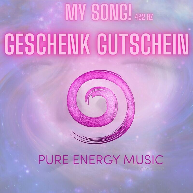 Du möchtest "My Song" verschenken? Hier ist dein Geschenk Gutschein!