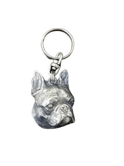 Llavero Boston terrier