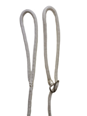 Correa lazo nylon blanco