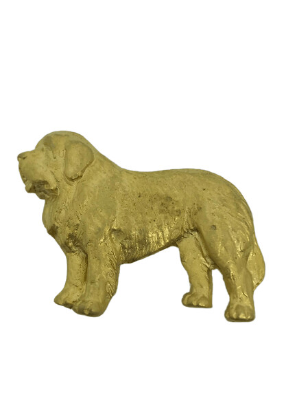 Broche de oro San Bernardo