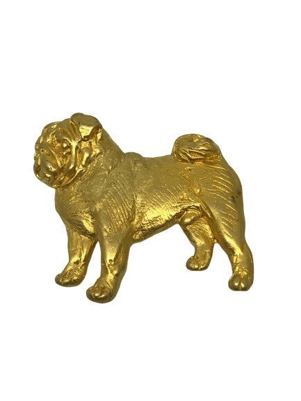 Broche de oro Carlino