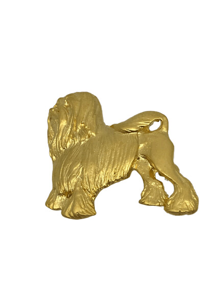Broche de oro petit lyon