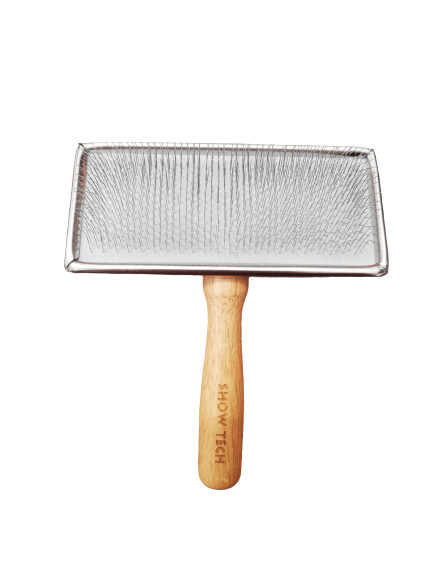 Carda para perros Showtech mango madera