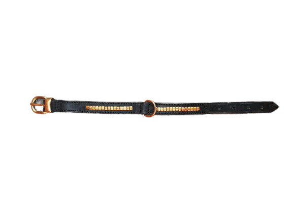 Collar piel staffordshire terrier