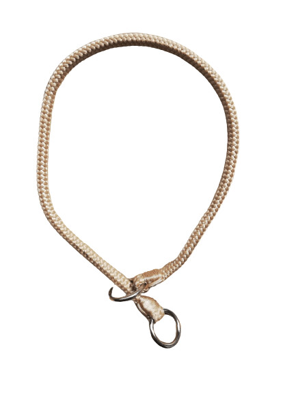 Collar ahogo nylon beige