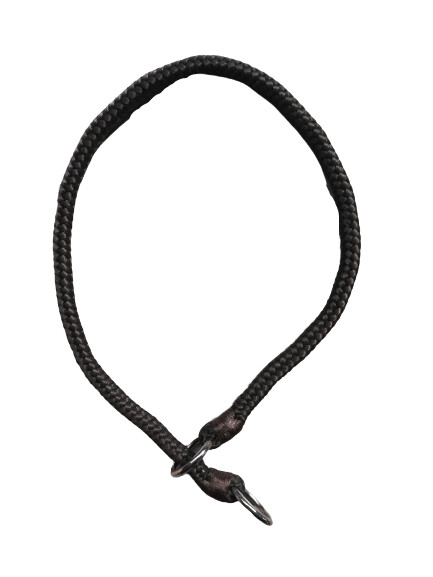 Collar ahogo nylon marrón