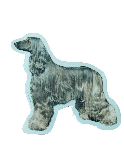 Afghan Hound Pegatina