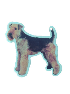 Airedale Terrier Pegatina