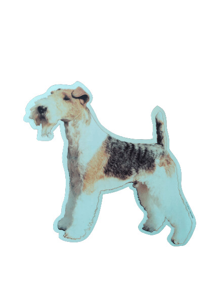 Fox Terrier Pegatina