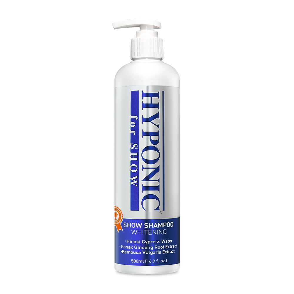 HYPONIC for SHOW DOGS Cypress Water Shampoo Whitening (Mantos blancos)