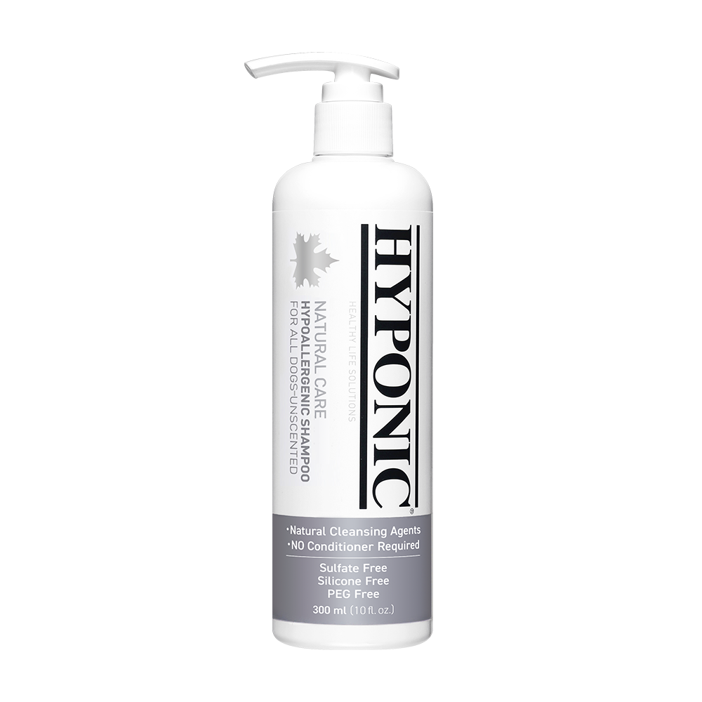 HYPONIC Hypoallergenic Shampoo para toos los manto SIN FRAGANCIA