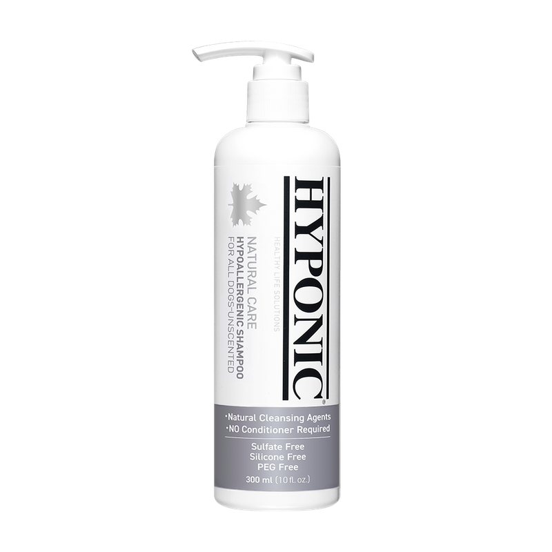 HYPONIC Hypoallergenic Shampoo para toos los manto SIN FRAGANCIA