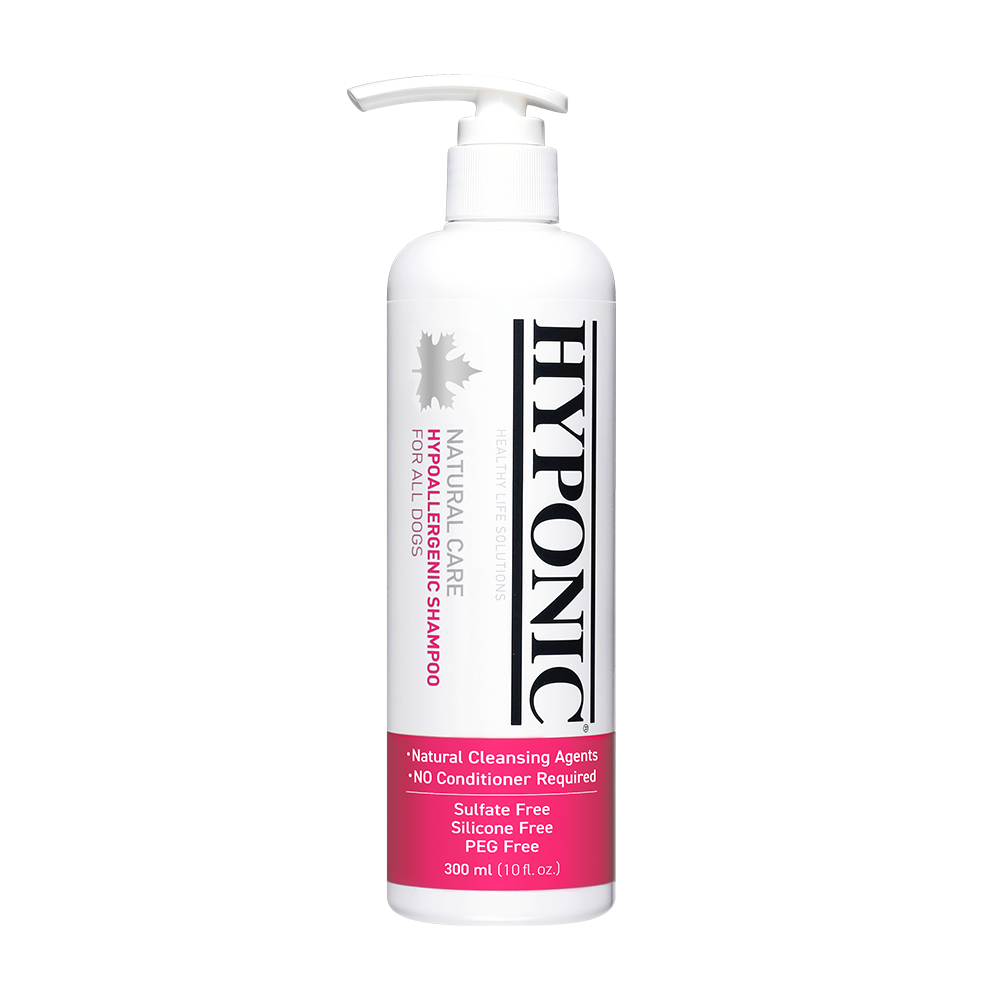 HYPONIC Hypoallergenic Shampoo Hidratante para todo tipo de mantos