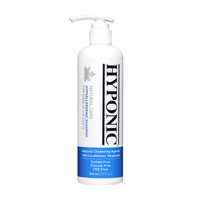HYPONIC Hypoallergenic Shampoo para Mantos Blancos
