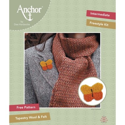 Anchor by Dee Hardwicke - Yellow Butterfly Freestyle Kit